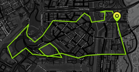 Sanctioned Street Race Circuit